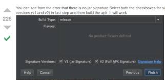The syntax for signing an apk using the apksigner tool is as follows: Apk With Invalid Signature Ionic V3 Ionic Forum