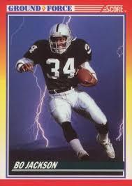 The 5 most wanted baseball cards from the 1990s. Bo Jackson Football Cards