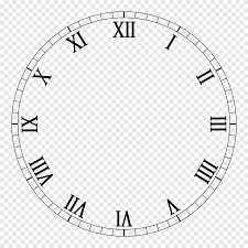Professionelle druckvorlage ziffernblatt anzeigenvorlage enthält layout, fotos, grafiken und hintergründe. Zifferblatt Romische Ziffern Ziffer Uhr Winkel Bereich Png Pngegg