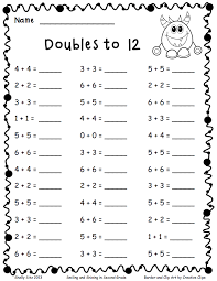 Aleks math placement assessment student guide. Doubles To 12 Pdf 2nd Grade Math Worksheets Math Fact Worksheets Second Grade Math