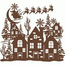 Christmas silhouette clip art and vectors. Pin On Scherenshnitte Designs