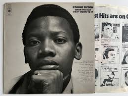 Ronnie Dyson When You Get Right Down To It OG 1970 CBS Lp UK Press A1/B1  Ex+