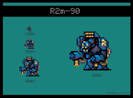 Maybe you would like to learn more about one of these? R2m 90 Pixel Art Robot By Ackmanstein On Deviantart