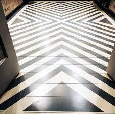 Don't over look the opportunities to jazz up plain enhance a plain concrete floor in an outdoor room with an interwoven design that mimics the look of floor tiles. Top 60 Best Painted Floor Ideas Flooring Pattern Designs