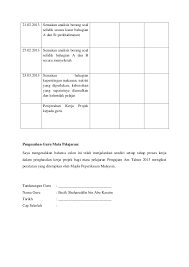 Jika terdapat sebarang maklum balas / aduan berhubung tahap kualiti pegawai khidmat pelanggan kami, kerjasama. Contoh Soalan Soal Selidik Projek Akhir Kecemasan H