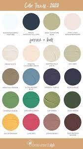 2020 Color Trends For Your Home Guide Construction2style Design Color Trends Trending Paint Colors Paint Trends