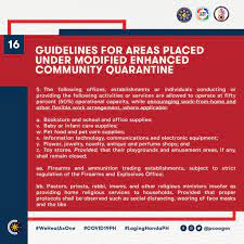 We did not find results for: National Task Force Against Covid19 On Twitter 5 6 Guidelines For Areas Placed Under Modified Enhanced Community Quarantine Mecq