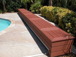 Great Idea Build A Composite Deck Bench That Holds A Pool Cover Choicedek Pool Cover Swimming Pools Backyard Pool Equipment Cover