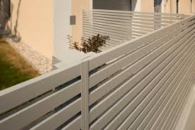 Linea Guardi Osterreich Lamellenzaun Grau Aluzaun Modern Stylisch Alu Zaun Zaun Moderner Zaun
