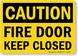 We did not find results for: Caution Fire Door Keep Closed Sign Sku S 0950