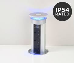 Pop Up Power Sockets Flush Fit Buy Online Box15