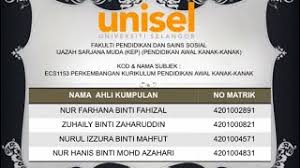 Duhai ibubapa yang bijaksana, cukupkah sekadar kita melahirkan seorang anak dari dalam rahim kemudian dia membesar begitu sahaja tanpa sebarang dorongan, didikan dan pentarbiyyahan?tidakkah kita mahu anak kita hidup dengan penuh makna di setiap minit. Ecs 1153 Perkembangan Kurikulum Pendidikan Awal Kanak Kanak Infografik Youtube
