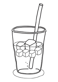 Download high quality all kind of worksheets in one place to guide and gain skills for children. Coloring Page Icecubes In Drink Free Printable Coloring Pages Img 30280