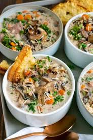 Creamy Chicken And Wild Rice Soup Recipe Chicken And Wild Rice Creamy Chicken Wild Rice Soup