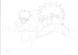 Print coloring pages online or download for free. How To Draw The Fourth Hokage Coloring Page Trace Drawing