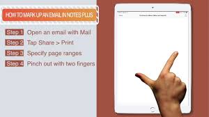 How To Mark Up An Email On Ipad With Notes Plus App Text Tool Videos Tutorial App
