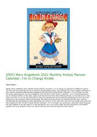 Pdf Mary Engelbreit 2021 Monthly Pocket Planner Calendar I M In Charge Kindle In 2020 Monthly Pocket Planner Planner Calendar Pocket Planner
