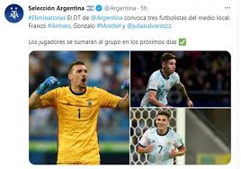 El acuerdo se cerró durante la mañana de hoy viernes y el jugador se realizará el reconocimiento médico la semana que viene en el predio que la afa. Scaloni Dio La Lista De Convocados Para La Seleccion Argentina Semanario De Junin