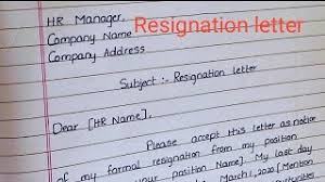 Here is a sample formal letter with the right format and tone. Best Of Resign Letter Format In Telugu Free Watch Download Todaypk