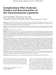 O produto que rihanna e outra. Pdf Complications After Anatomic Fixation And Reconstruction Of The Coracoclavicular Ligaments