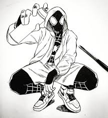It will obviously have marvel's spiderman: Marvin Sanchez On Twitter Inks Spider Man Miles Morales Next Colors Art Drawing Illustration Inkdrawing Penandink Wip Fanart Spiderman Milesmorales Spidermanintothespiderverse Marvel Comics Https T Co Ichlstojk1