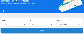 High quality dummy ticket generator. Fake Flight Ticket Websites 7 Best Fake Airplane Ticket Generators