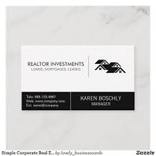 Simple Corporate Real Estate Agent Business Card Zazzle Com In 2020 Real Estate Agent Business Cards Real Estate Business Cards Real Estate Agent