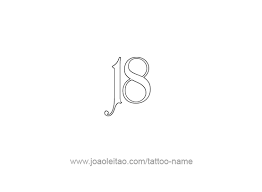 People under 18 should not get tattoos because it is not good for your skin. Eighteen 18 Number Tattoo Designs Tattoos With Names Name Tattoos Tattoo Designs Tattoos