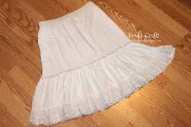 Pull out those too short shirts and low rise jeans from your closet. Ruffle Tulle Skirt Extender Slips