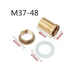 Kitchen basin mixer tap repair fitting kit threaded brass tube nut install parts. Home Kitchen Basin Mixer Tap Repair Fitting Kit Faucet Threaded Brass Tube Nut Washer Parts Kitchen Faucet Accessories Copper Kitchen Faucet Accessories Aliexpress