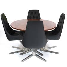 Chromcraft furniture is known to be sturdy, so that dining room furniture will last many, many years. Sculpta Dining Set By Chromcraft 1960s 59475