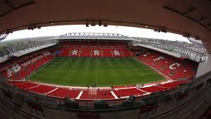 Das stadion von fc liverpool. Liverpool Gegen Leicester Im Erweiterten Stadion Kurier At