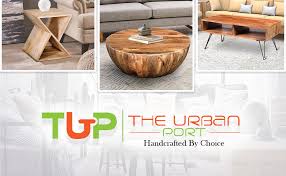 Iron base with wood tabletop. The Urban Port Mango Wood Coffee Table With 2 Drawers Brown And Black Amazon Ca Home