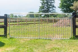 Black aluminum fence pool gate (26) model# 57163. Farm Fence Gates A Premier Fencing Company In Line Fence