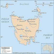 It has the smallest land area of any state and the smallest population, with roughly 500,000 inhabitants. Tasmania History Capital Map Climate Facts Britannica