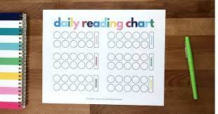 Printable reward chart sticker chart instant download autism | etsy. Reading Reward Chart For Kids The Incremental Mama