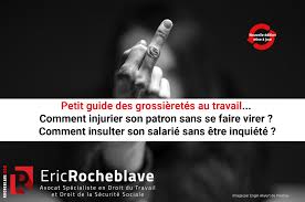 La projection et le transfert, des mécanismes psychologiques de base peuvent être à l'origine de relations conflictuelles avec le supérieur. Petit Guide Des Grossieretes Au Travail Avocat Avocat Droit Du Travail Avocat Montpellier Avocat Specialiste En Droit Du Travail Avocats Droit Du Travail Avocats Montpellier