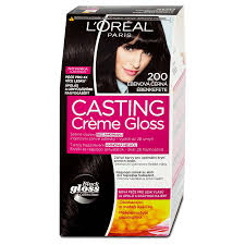 If you're thinking of coloring your hair black, you've already colored it black, or you colored your hair black and you want to go back to your original shade (maybe it was a disaster), then this feature article's definitely for you. Casting Creme Gloss 200 Ebony Black Hair Color Peppery Spot