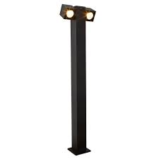 Partphoner dusk to dawn outdoor post light with pier mount base, waterproof pole lantern light fixture, exterior lamp post lantern head with clear glass panels for garden, patio, pathway (6 inch) 4.6 out of 5 stars. Dallas Modern Outdoor Garden Post Light In Black Finish 1423 900bk Lighting From The Home Lighting Centre Uk