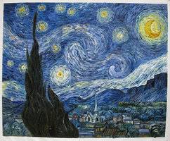 It is the view of his bedroom window, painted in variations from his memory took. Van Gogh Starry Night Paintings In Oil On Canvas Van Gogh Studio