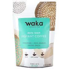 Waka Quality Instant Coffee — Dark Roast — Ethiopian 100% Arabica Freeze  Dried Beans — 3.5 oz Bulk Bag - Walmart.com