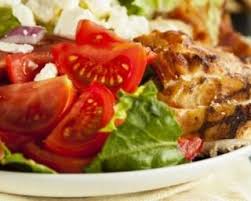 Recette De Cobb Salad Americaine Legere Au Poulet Recette Recettes Au Poulet Poulet Recette De Plat