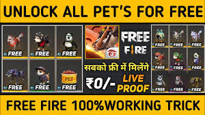 Grab weapons to do others in and supplies to bolster your chances of survival. How To Unlock Pet In Free Fire For Free Pointofgamer