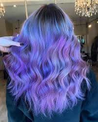 Periwinkle And A Diluted Purple Rain By Arctic Fox Fox Hair Dye Arctic Fox Hair Color Semi Permanent Hair Dye