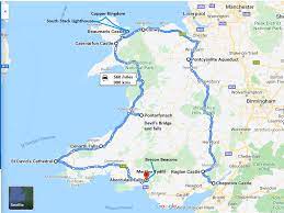 Wales Road Trip Map A Road Trip Through Wales – Photo Blog | Road Trip Fun, Road Trip Planning,  European Road Trip