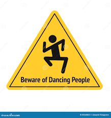 Vector Funny Road Sign for Bar or Night Club. Beware of Dancing People.  Yellow Attention Signs. Flat Design. Stock Illustration - Illustration of  dangerous, bottle: 85340823