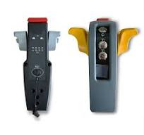 EP Electric Pallet Truck Control Handle Tiller Head with ET126 Throttle  Battery Indicator and Key for EPT15 F5 Lifting Button