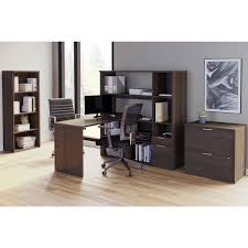 This video is an experiment with no talking or voiceover. Rayel 3 Piece L Shape Desk With Bookcase And Lateral File Cabinet
