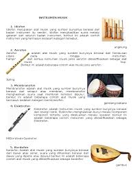 Ideofon adalah alat musik yang sumber bunyinya berasal dari getaran alat musik itu sendiri. Instrumen Musik 1