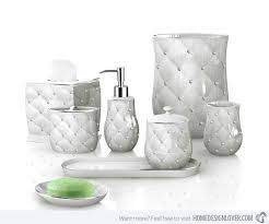 If you need proof that the smallest rooms can often make the biggest impact, then wait until you explore our curated edit of decorative bathroom accessories. 15 Luxury Bathroom Accessories Set Home Design Lover Bathroom Accessories Luxury Silver Bathroom Accessories Luxury Bathroom Accessories Set